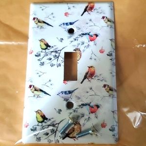 Bird switch plate